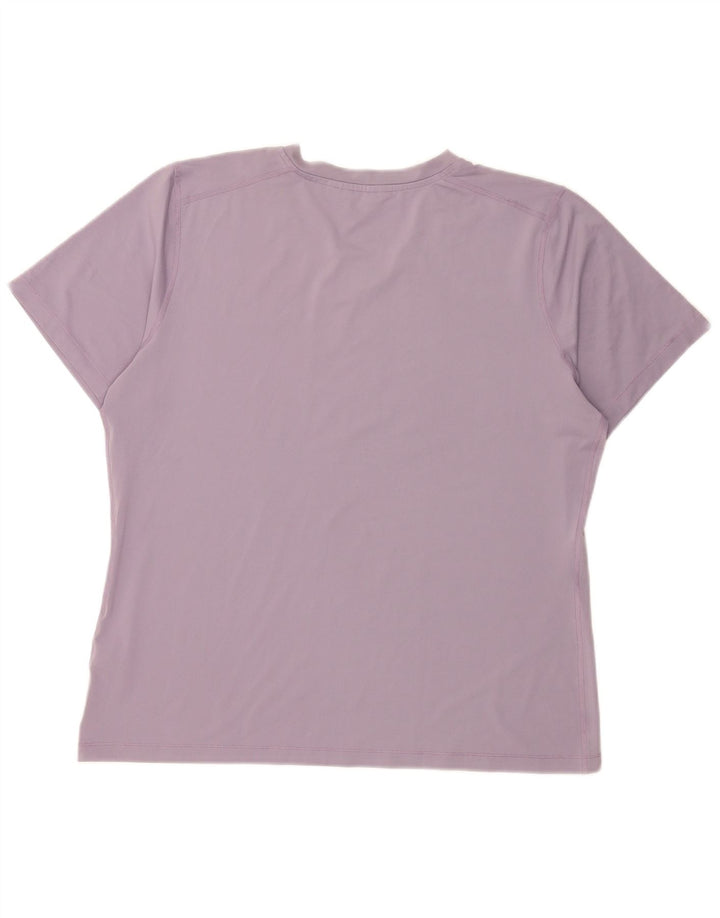 Rohan Γυναικείο T-Shirt Top UK 16 Large Purple Polyester