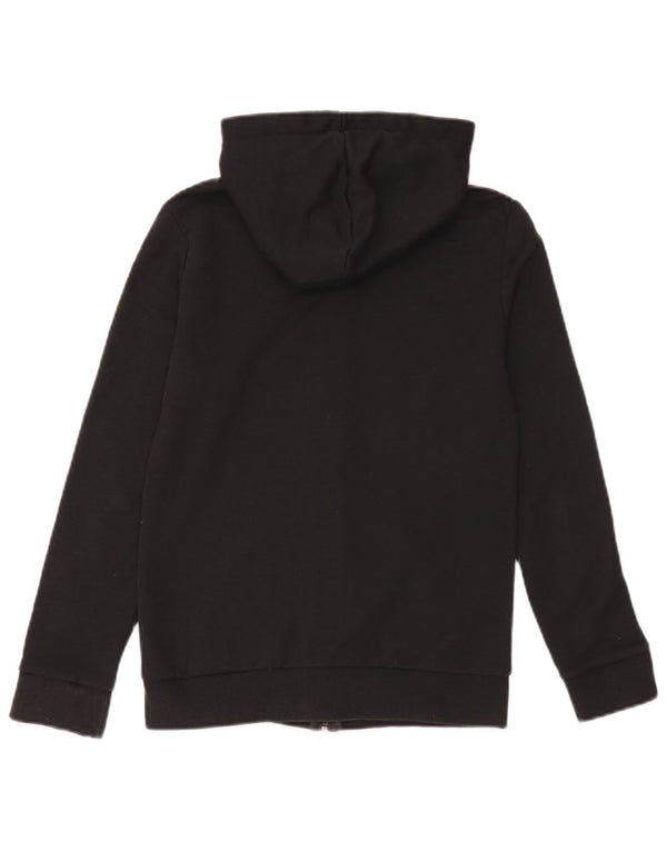 Γυναικείο πουλόβερ Adidas με φερμουάρ UK 4/6 XS Μαύρο βαμβακερό