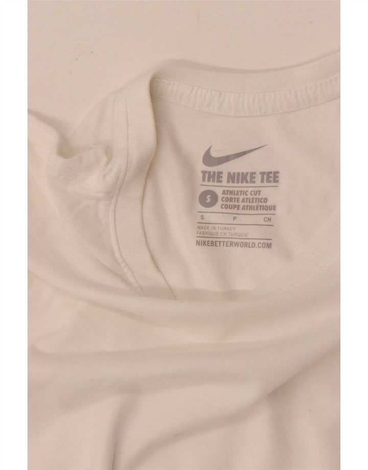 Ανδρικό μπλουζάκι Nike Small White T-Shirt ανδρικό