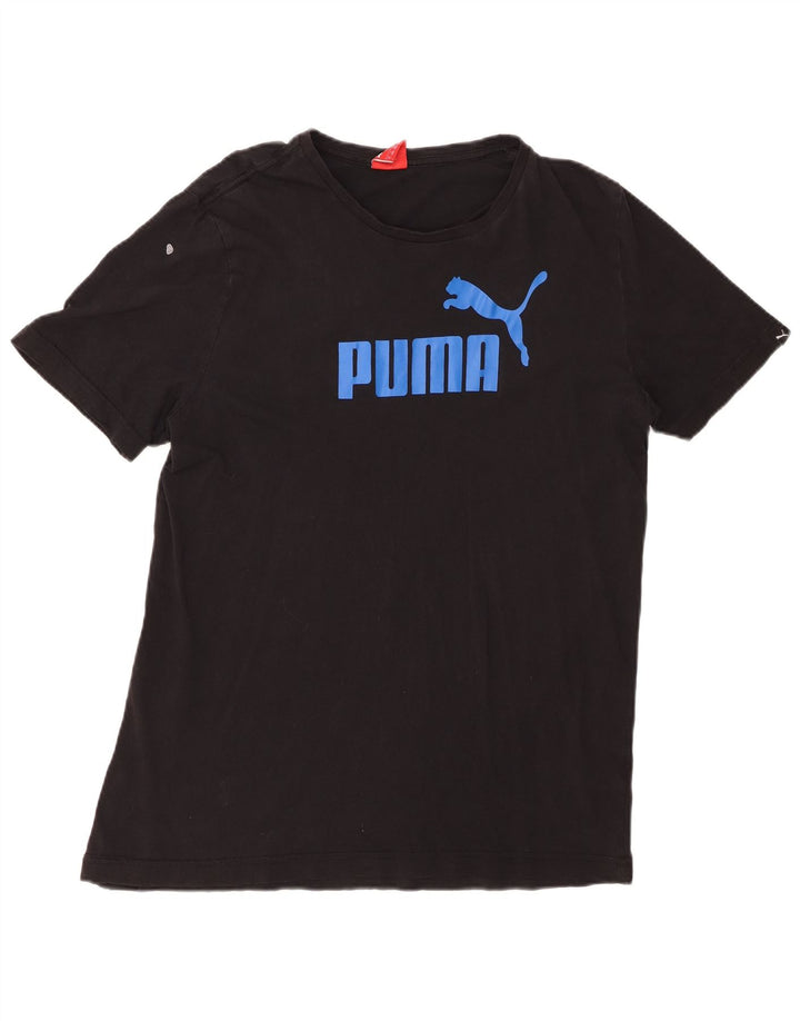 Ανδρικό γραφικό T-Shirt PUMA Top Large Μαύρο