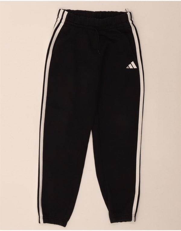 Adidas Boys αθλητική φόρμα παντελόνι Joggers 11-12 ετών μαύρο βαμβακερό