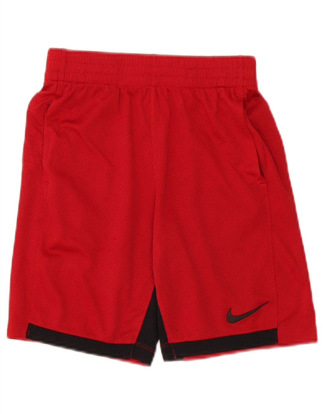Αθλητικό σορτς Nike Boys Dri Fit 10-11 ετών Μεσαίου κόκκινου χρώματος πολυεστέρας