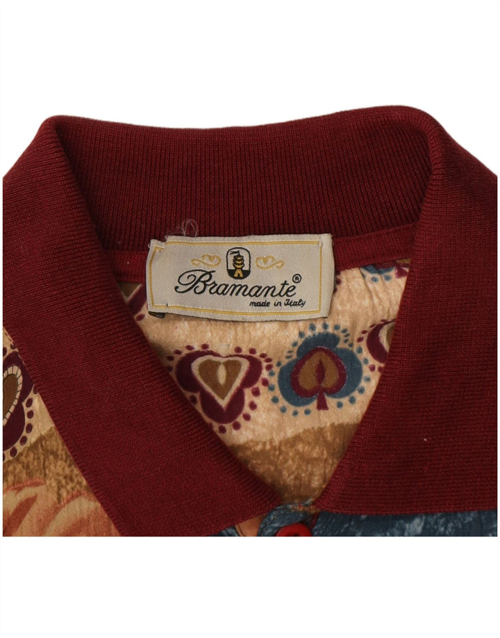 Bramante Ανδρικό Πόλο Μπλουζάκι 2XL Πολύχρωμο Floral