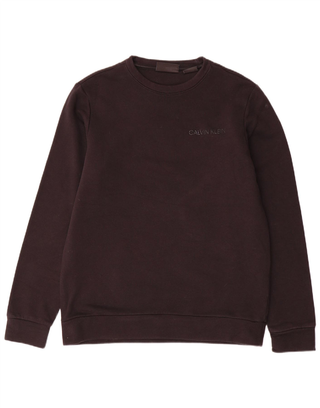 CALVIN KLEIN Γυναικείο Φούτερ Performance Jumper UK 14 Medium Brown