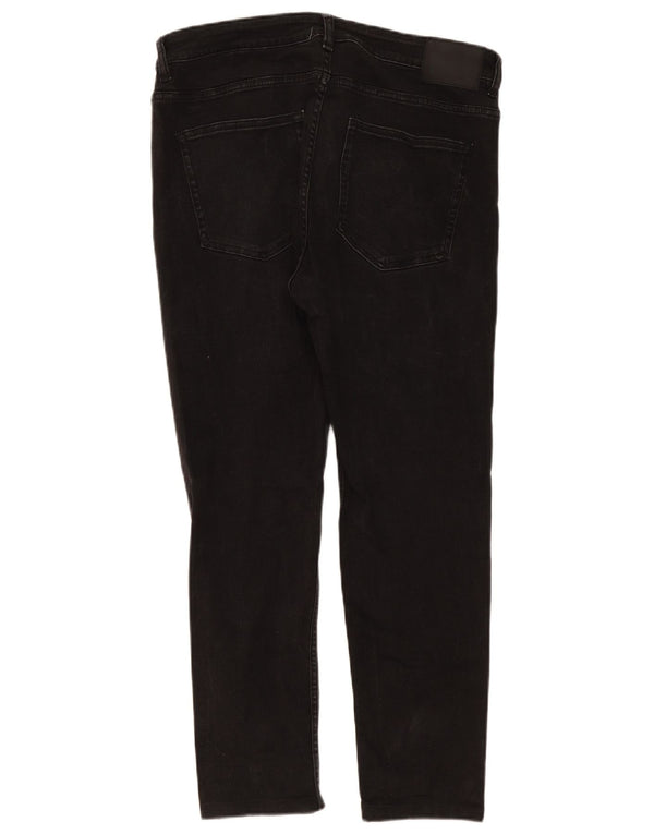 Zara Ανδρικό Slim Jeans EU 46 XL W36 L28 Μαύρο