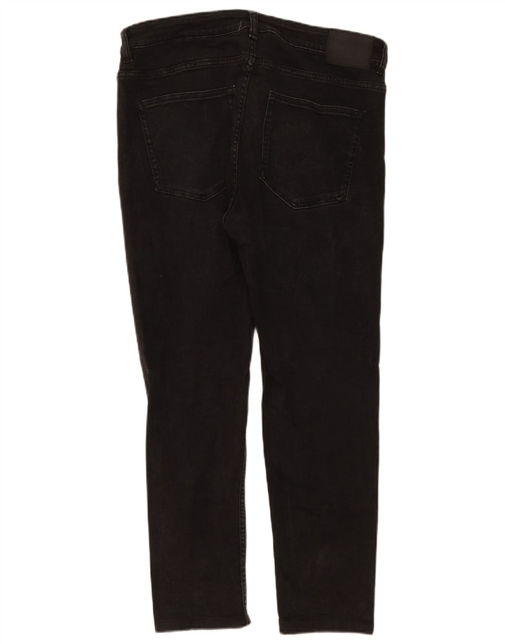 Zara Ανδρικό Slim Jeans EU 46 XL W36 L28 Μαύρο