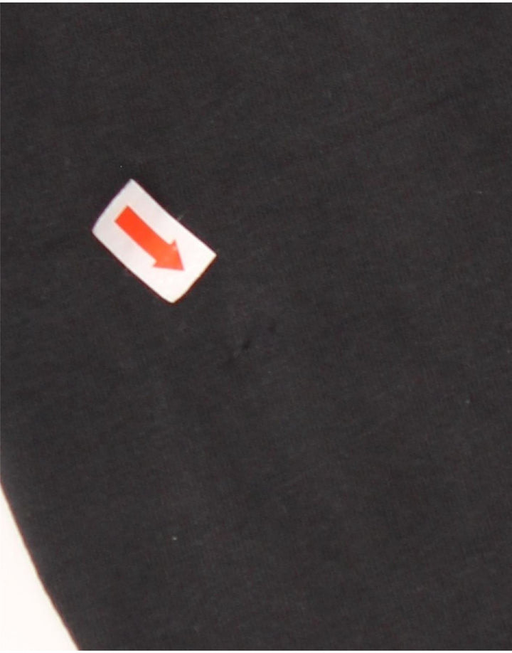 Γυναικείο κολάν ADIDAS UK 10 Μικρό μαύρο βαμβακερό