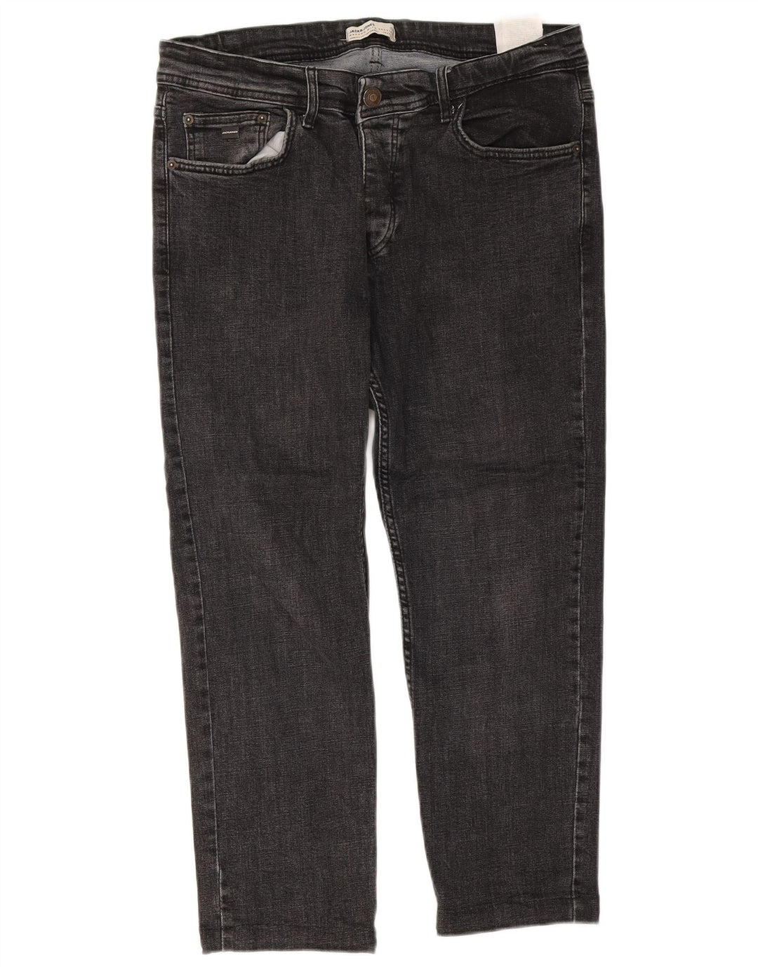 Jack & Jones Ανδρικό Cropped Jeans W34 L25 Grey