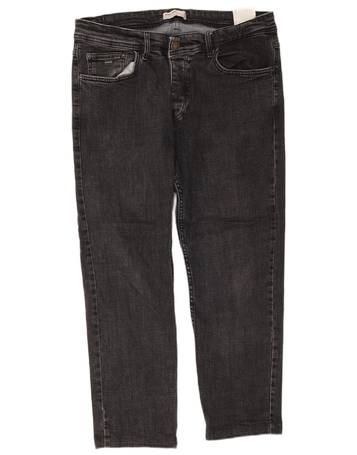 Jack & Jones Ανδρικό Cropped Jeans W34 L25 Grey