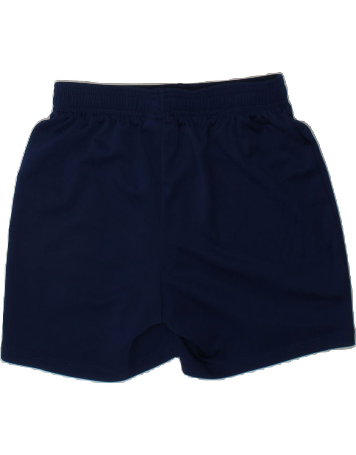 UMBRO Boys Sport Shorts 10-11 Years Medium Navy Blue Polyester Vintage Umbro and Second-Hand Umbro from Messina Hembry 
