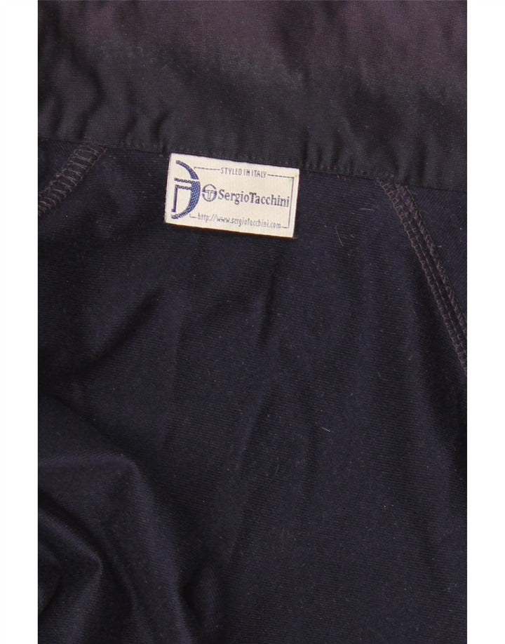 Sergio Tacchini Ανδρική φόρμα γραφικής φόρμας Top Jacket XL Navy Blue