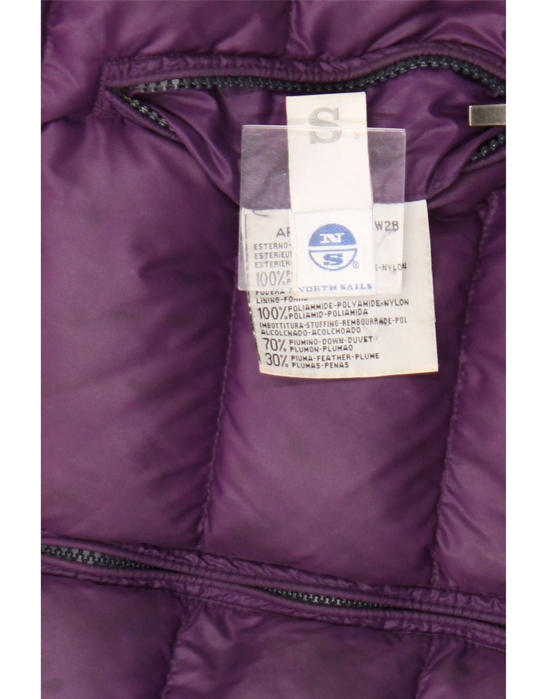 North Sails Γυναικεία αναστρέψιμη επένδυση Gilet UK 10 Small Purple Polyamide