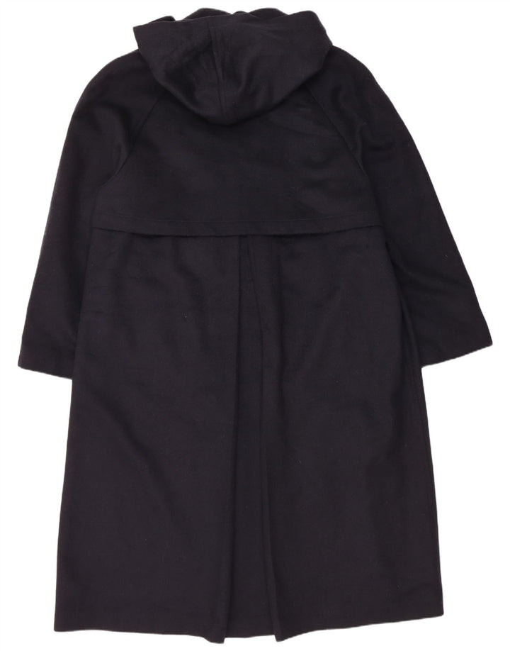 Vintage Ανδρικό Πανωφόρι με Κουκούλα IT 48 Μαλλί μεσαίου Navy