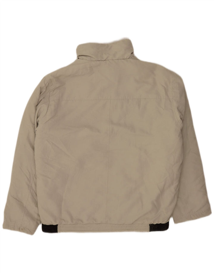 Vintage Ανδρικό Bomber Jacket UK 42 XL Beige Colourblock Polyester