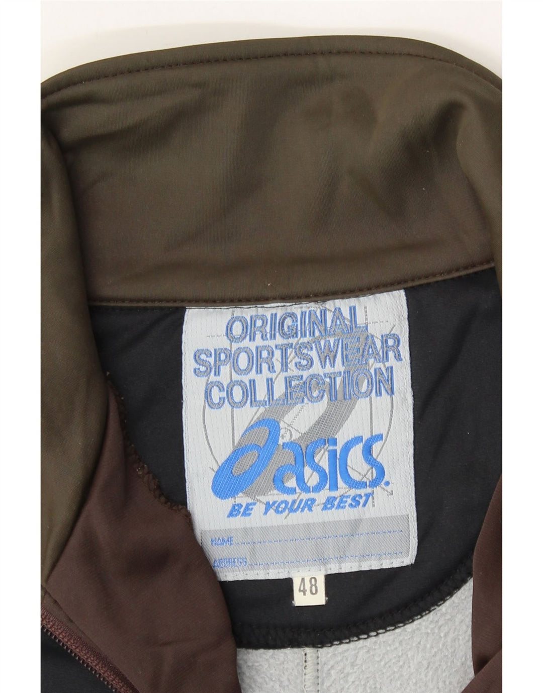 ASICS Ανδρική φόρμα Vintage Top Jacket IT 48 Medium Green Colourblock