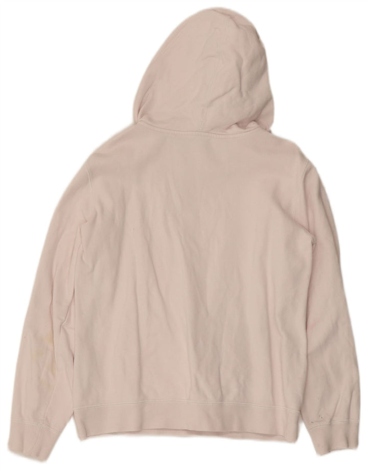 CHAMPION Γραφικό κουκούλα για κορίτσια 11-12 ετών μεγάλο λευκό βαμβακερό