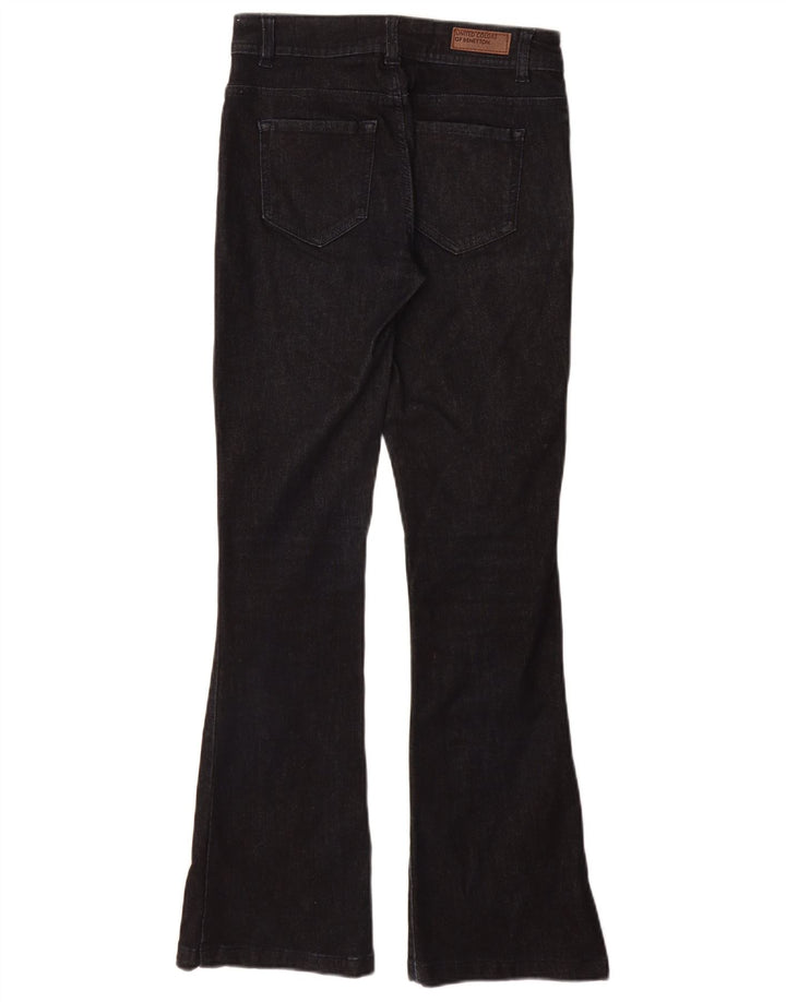 Γυναικείο τζιν μποτάκι Benetton W27 L30 Navy Blue Cotton