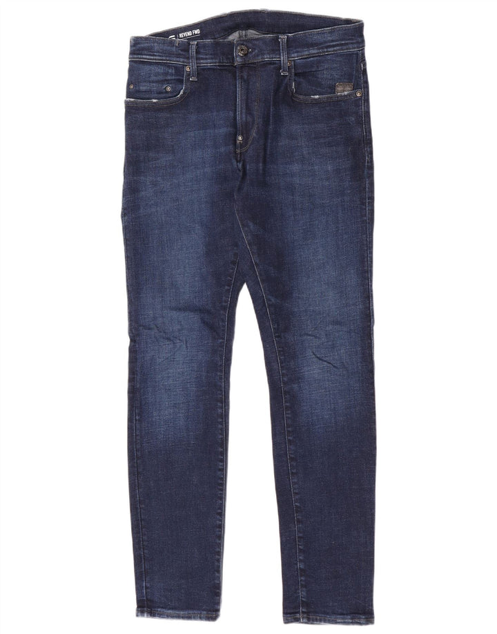 Ανδρικά G-Star Revend Slim Jeans W32 L32 Blue Cotton