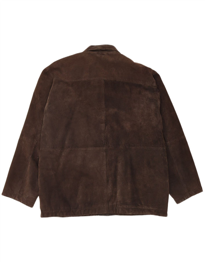 ENJOY Ανδρικό Suede Jacket UK 42 XL Brown