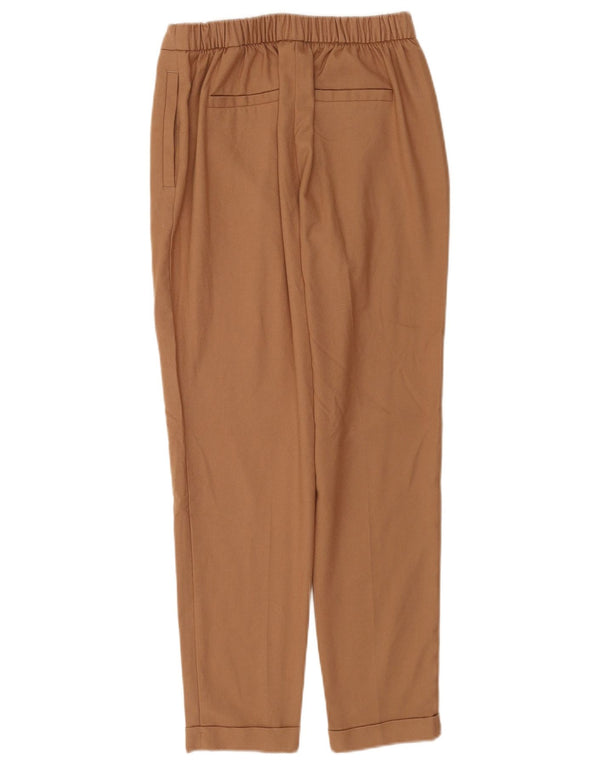 Marks & Spencer Γυναικείο ίσιο παντελόνι Chino UK 8 Small W26 L28 Brown