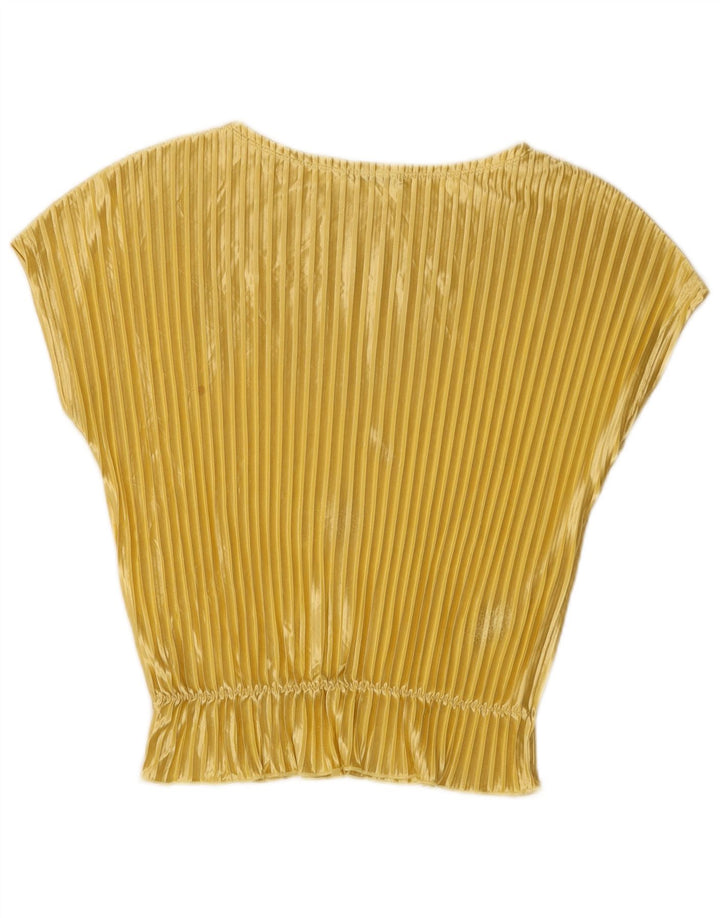 Zara Γυναικεία Μπλούζα Τοπ UK 12 Medium Yellow