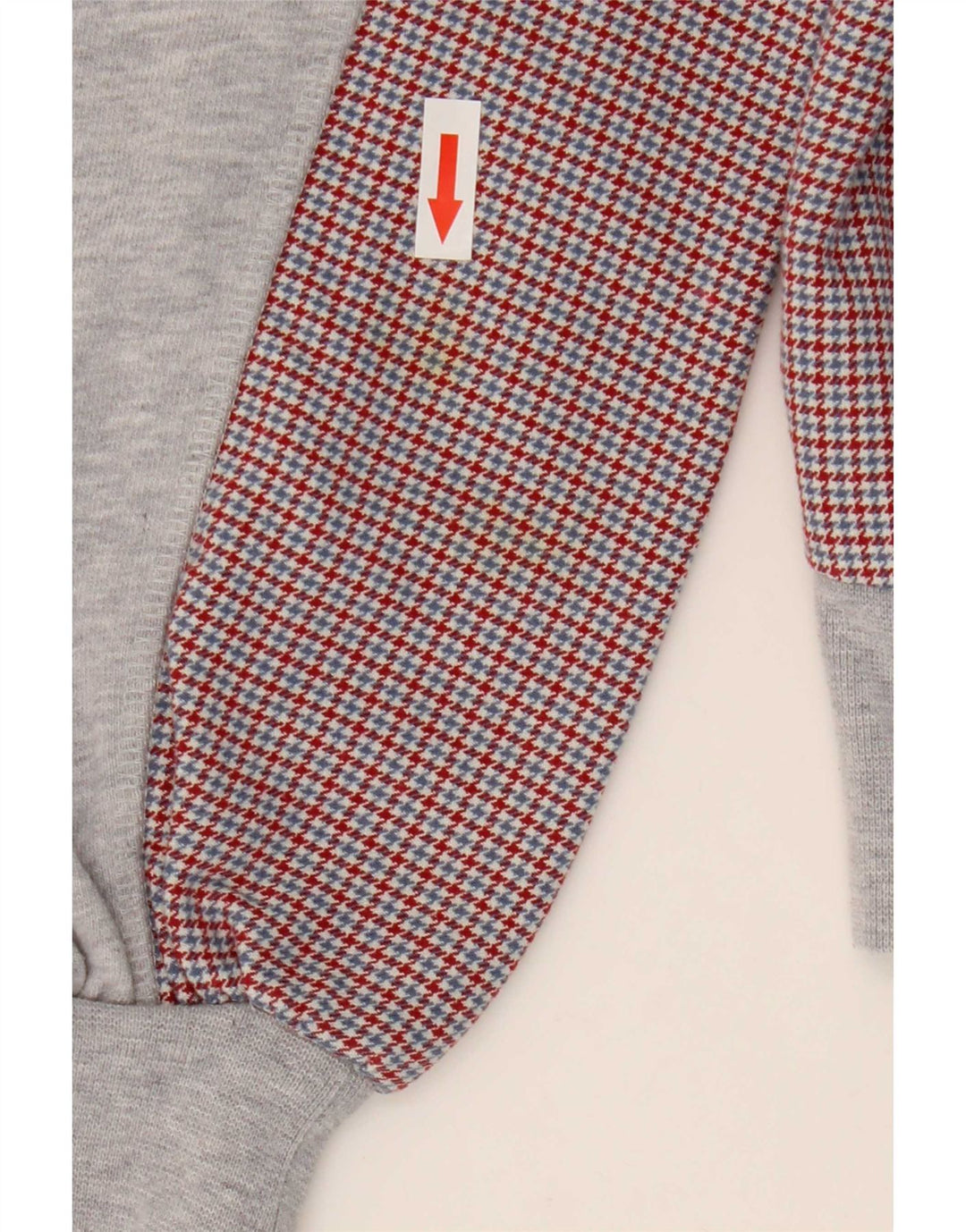 Lacoste Γυναικεία φούτερ μεγάλου μεγέθους Jumper Μέγεθος 34 Small Grey Houndstooth