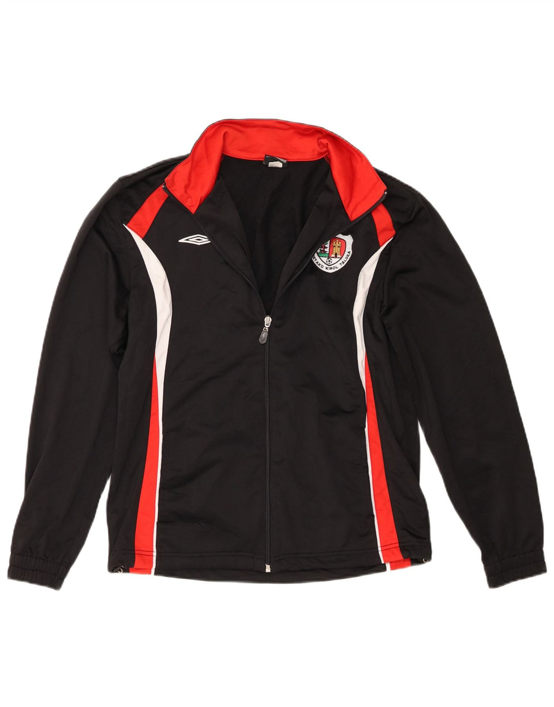 Μπουφάν Umbro Boys Tracksuit Top Jacket 13-14 Years XL Black Colourblock Polyester