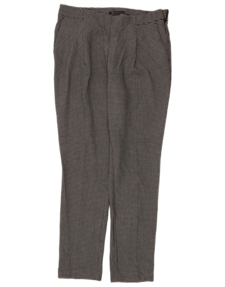 Marks & Spencer Γυναικείο παντελόνι Chino UK 12 Medium W32 L29 Black Check