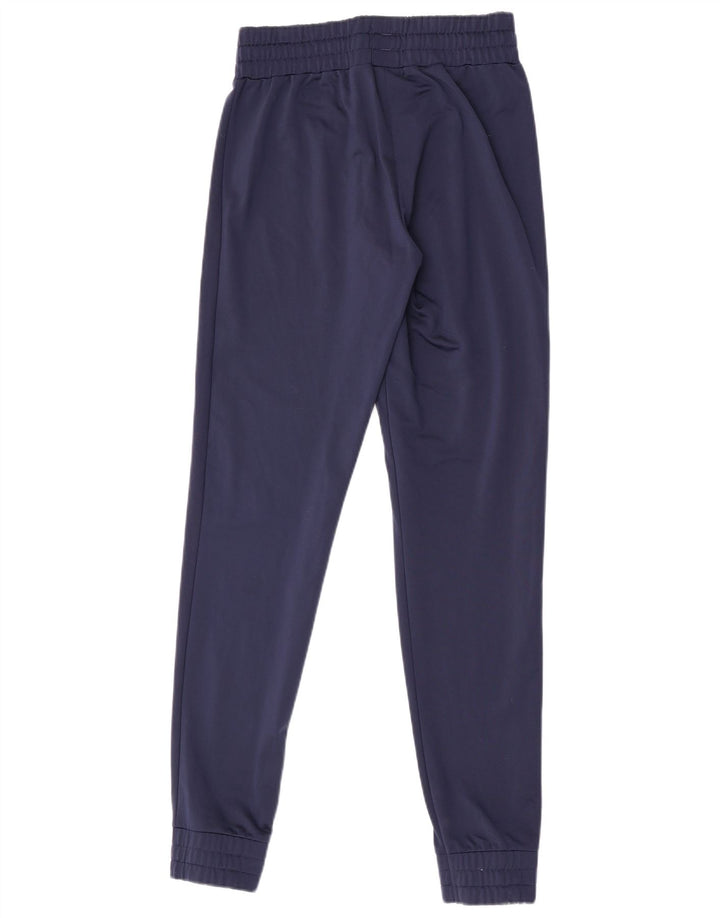 Puma Γυναικεία αθλητική φόρμα Παντελόνι Joggers UK 8 Small Navy Blue Polyester