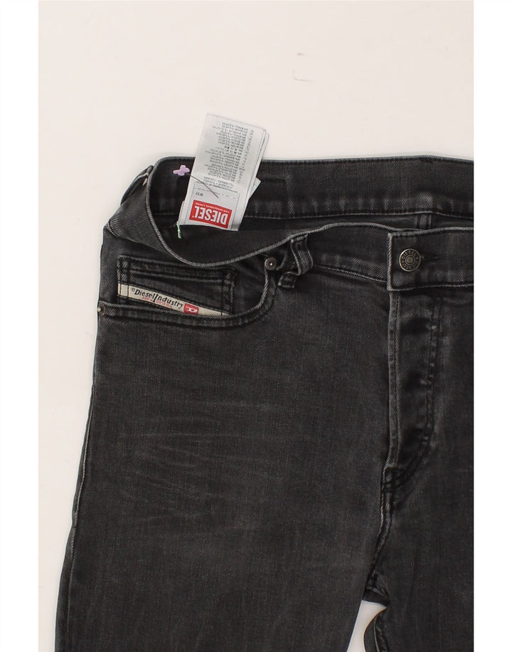 Ανδρικό Slim Jeans DIESEL W32 L32 Μαύρο βαμβακερό