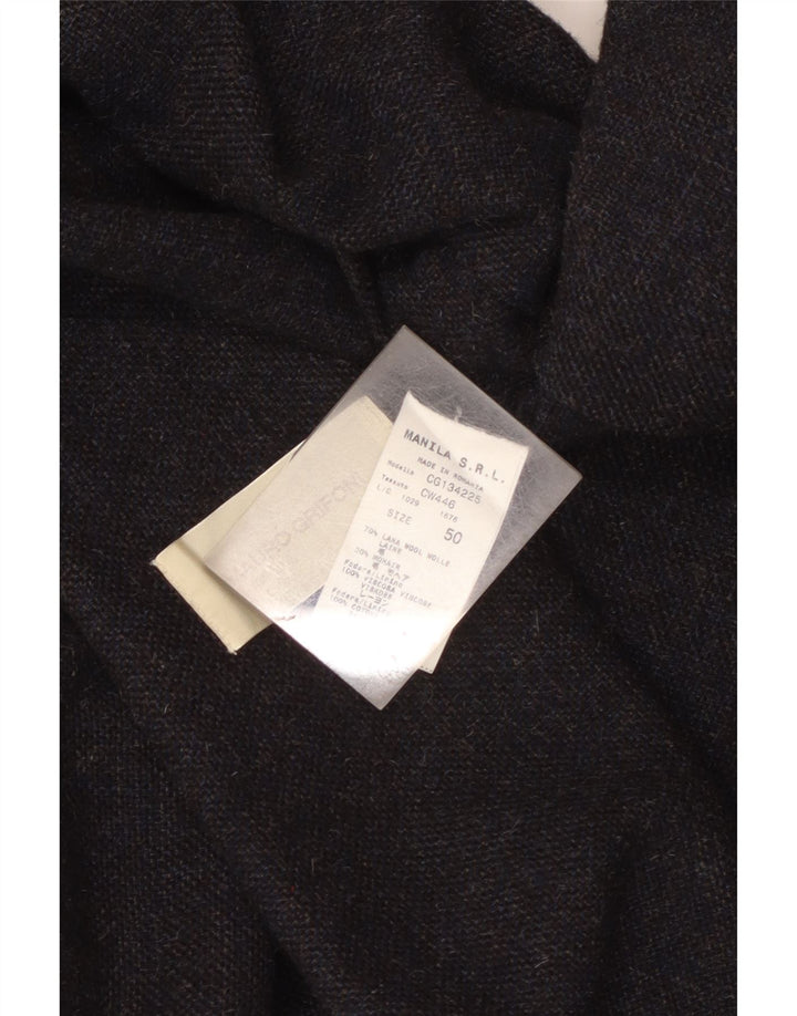 Mauro Grifoni Ανδρικό σακάκι με διπλό στήθος IT 50 Large Navy Blue