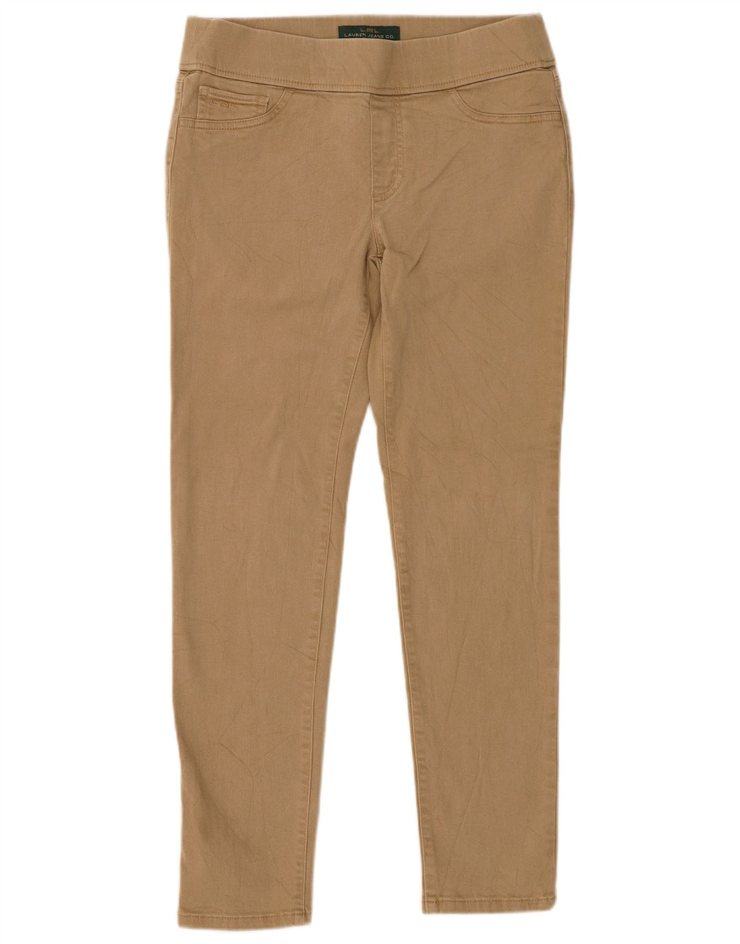 Γυναικείο παντελόνι Jegging Ralph Lauren US 6 Medium W28 L28 Beige βαμβακερό