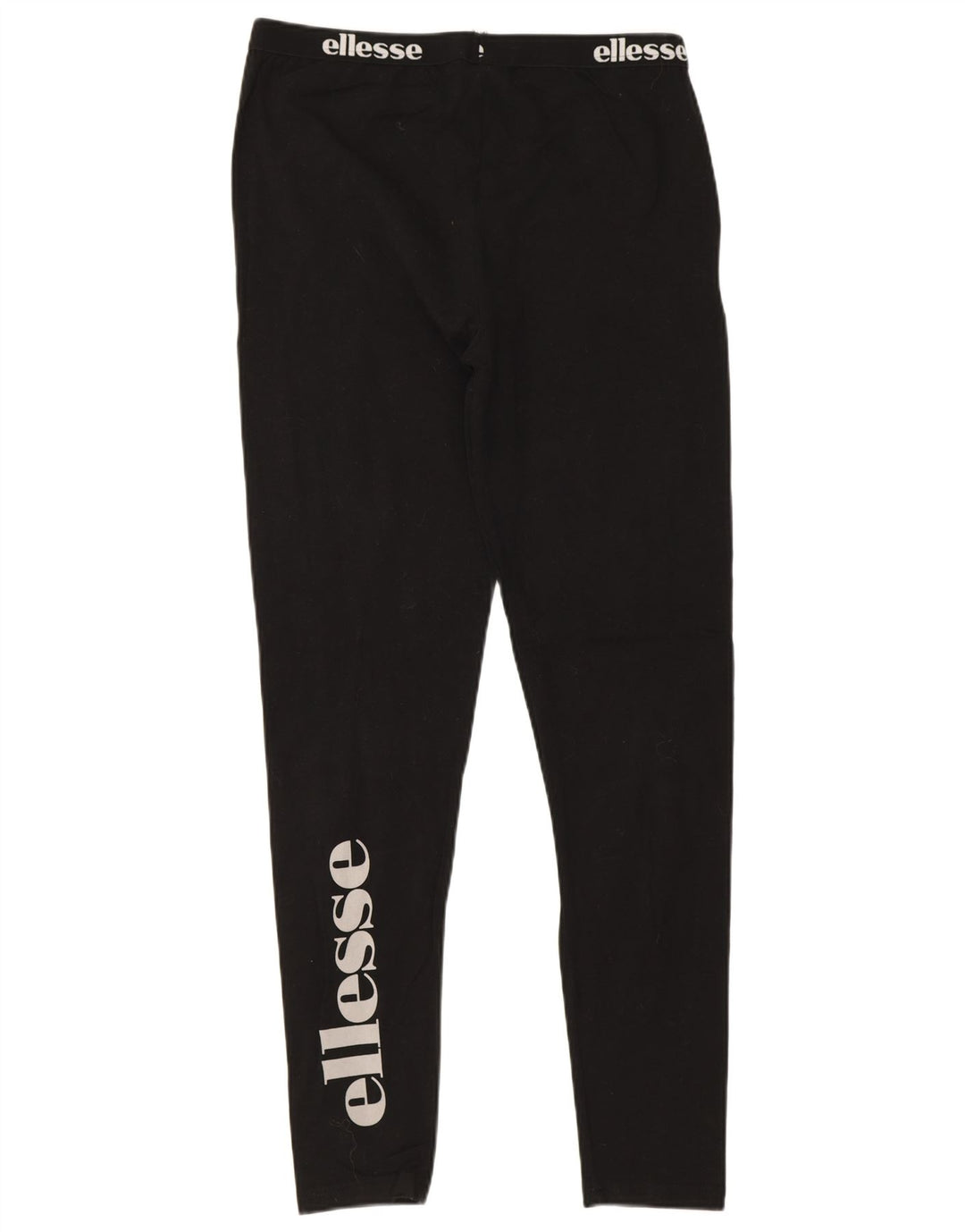 Ellesse Γυναικεία Γραφικά Κολάν UK 12 Medium Black
