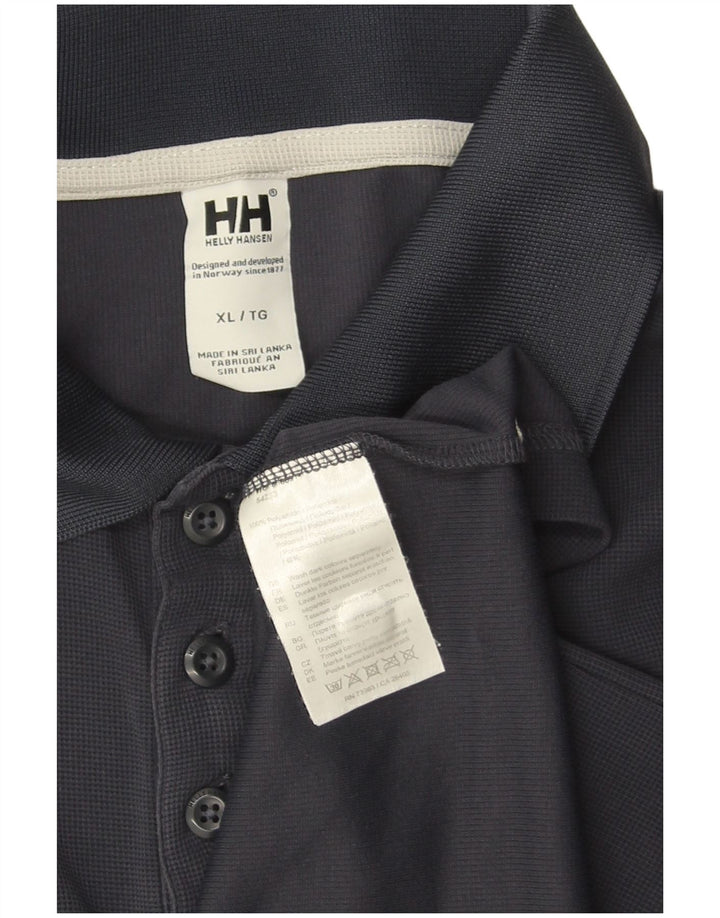 HELLY HANSEN Ανδρικό πουκάμισο Polo XL Navy Blue Polyamide