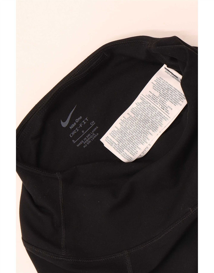 Γυναικείο κολάν Nike Dri Fit Graphic UK 8 Small Black Polyester