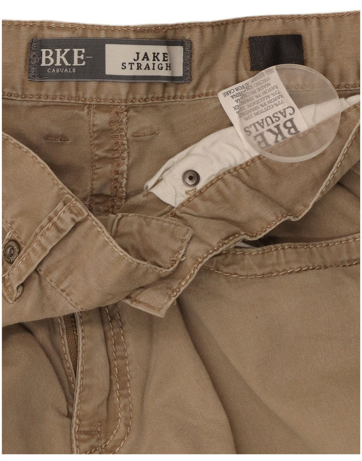 BKE Ανδρικό σορτς Jake Casual W32 Βαμβακερό μεσαίο μπεζ