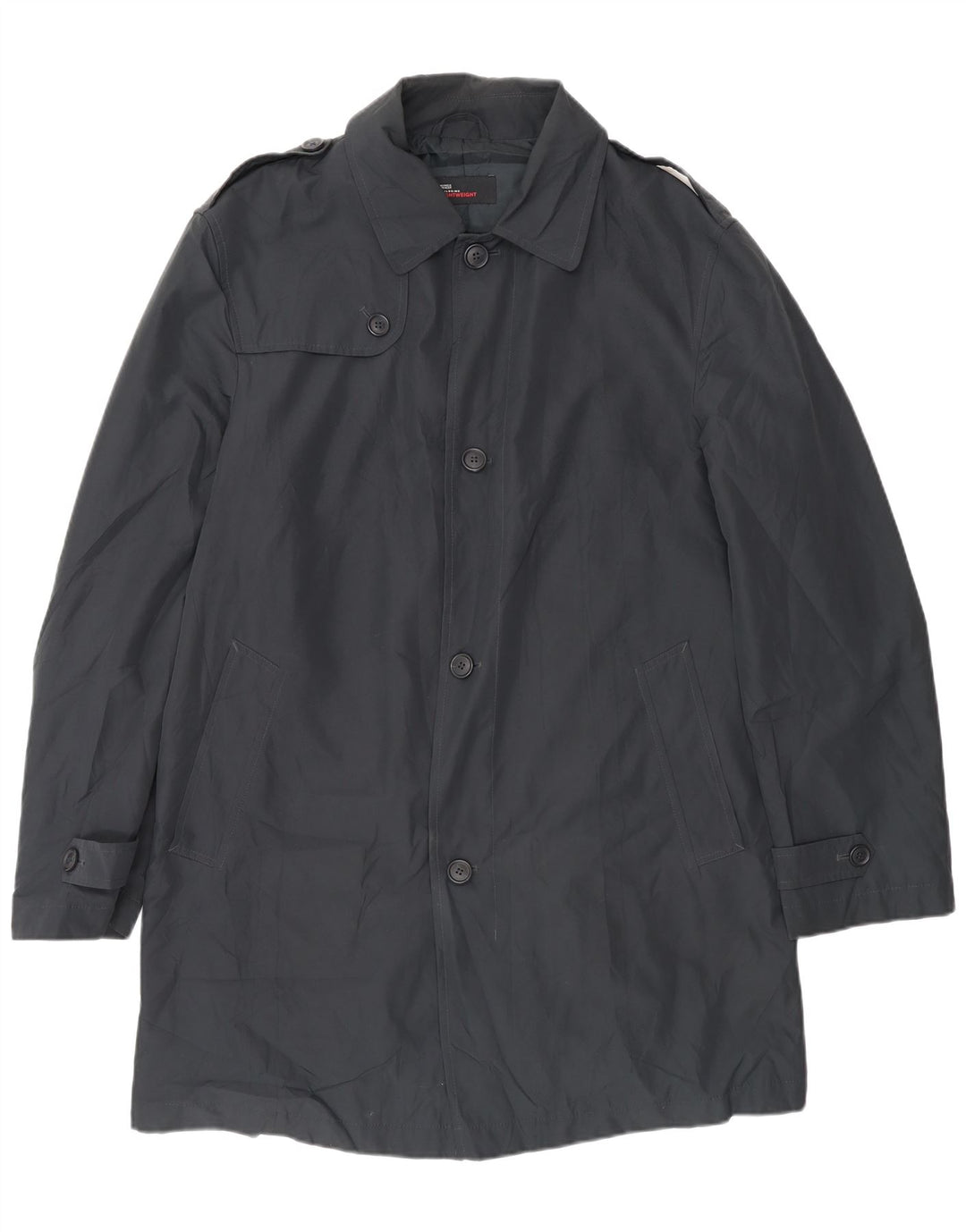 Marks & Spencer Ανδρική καμπαρντίνα UK 38/40 Medium Black Polyester