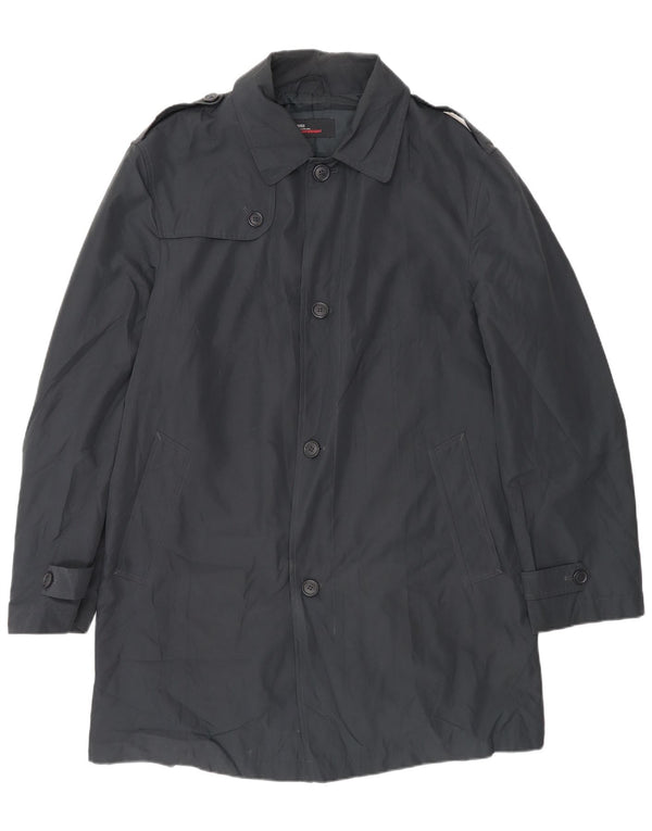 Marks & Spencer Ανδρική καμπαρντίνα UK 38/40 Medium Black Polyester