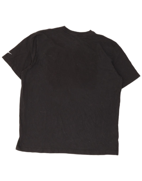 Ανδρικό γραφικό T-shirt Nike Carolina Panthers Regular Fit Top XL Μαύρο βαμβακερό