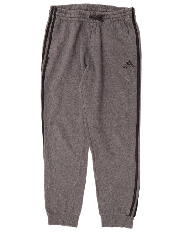 Ανδρική φόρμα Adidas Παντελόνι Joggers Μεγάλο Γκρι Βαμβακερό
