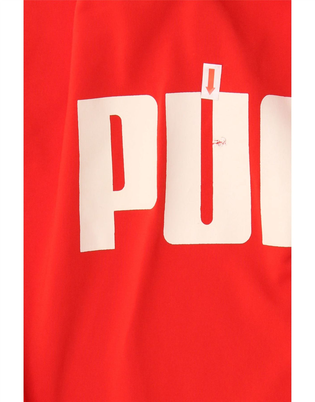 Puma Boys Graphic αθλητική φόρμα Top Jacket 15-16 Years Red Colourblock