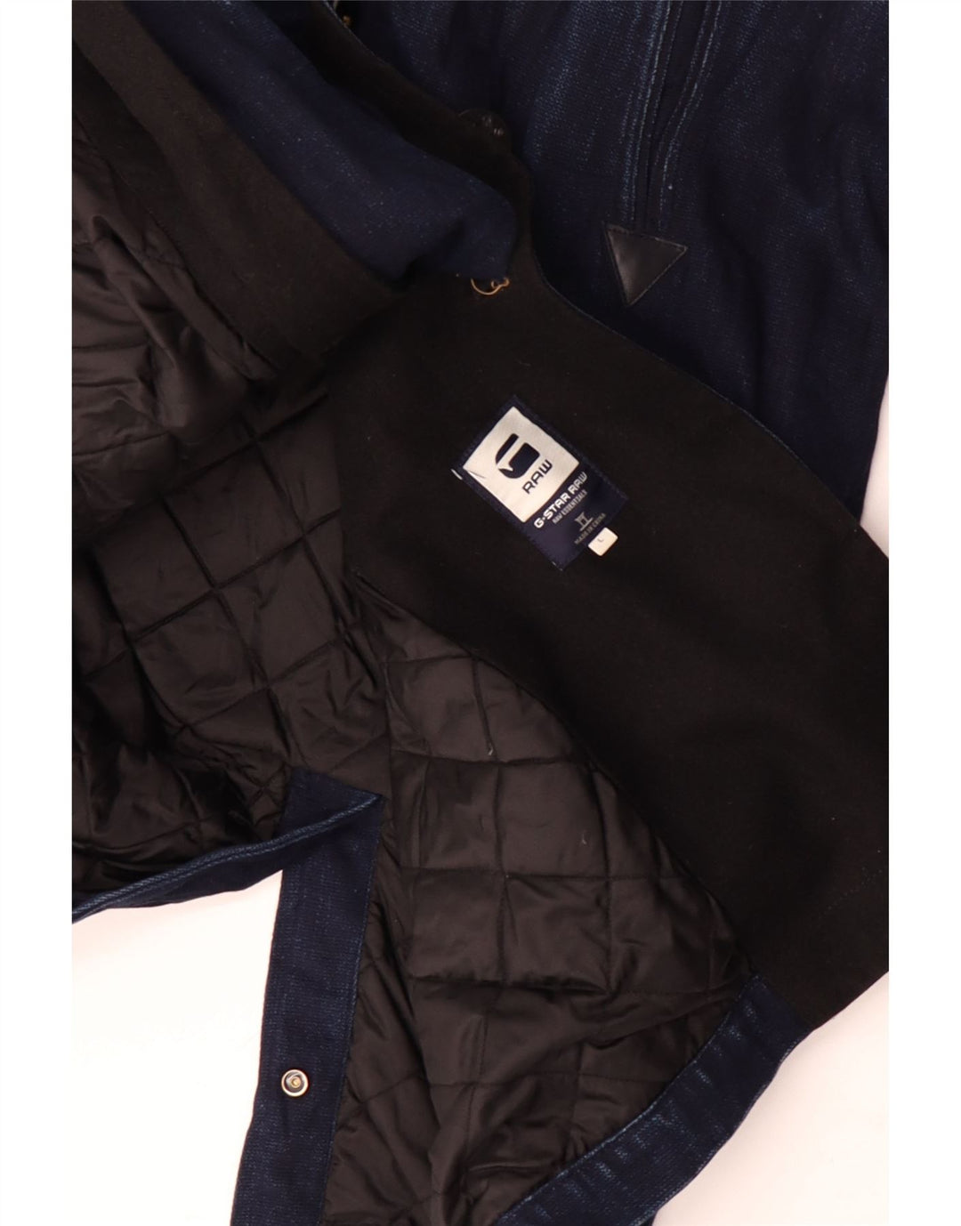 G-Star Raw Ανδρικό τζιν παλτό UK 40 μεγάλο navy μπλε βαμβακερό