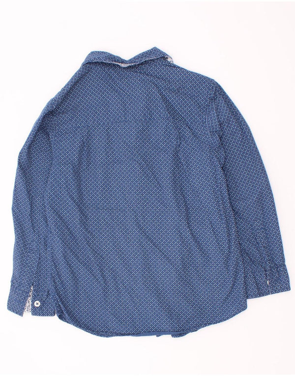 Πουκάμισο Benetton Boys 4-5 Years XS Blue Spotted Cotton