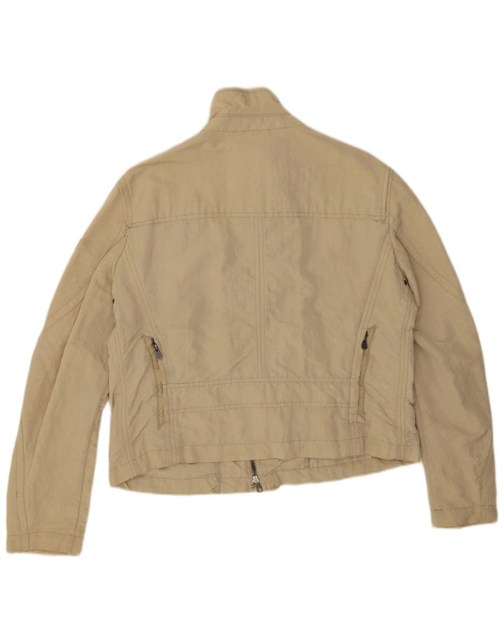 PEUTEREY Γυναικείο Crop Bomber Jacket IT 54 3XL Beige Polyamide