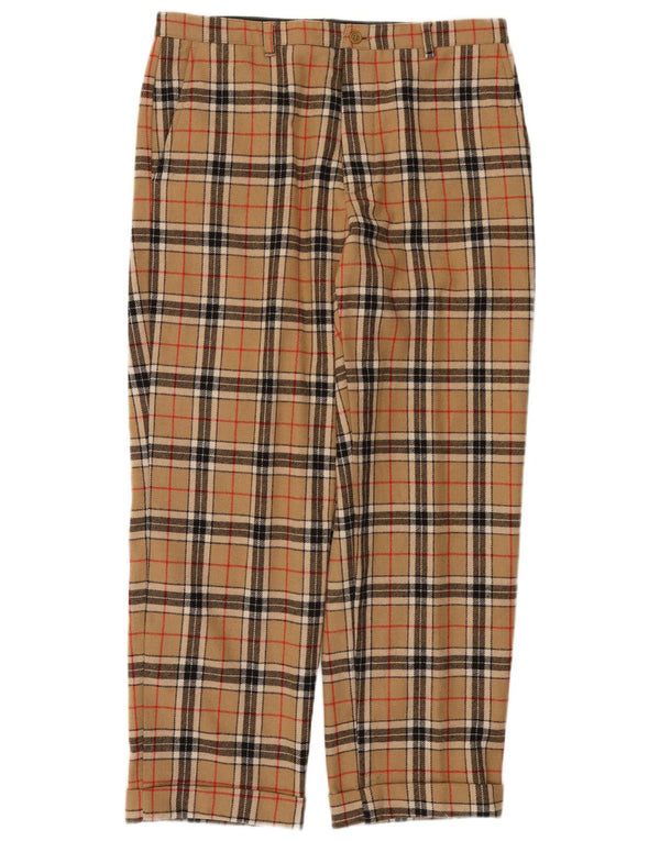 Alessandro Gherardeschi Ανδρικό παντελόνι Chino IT 50 Large W34 L28 Beige Check