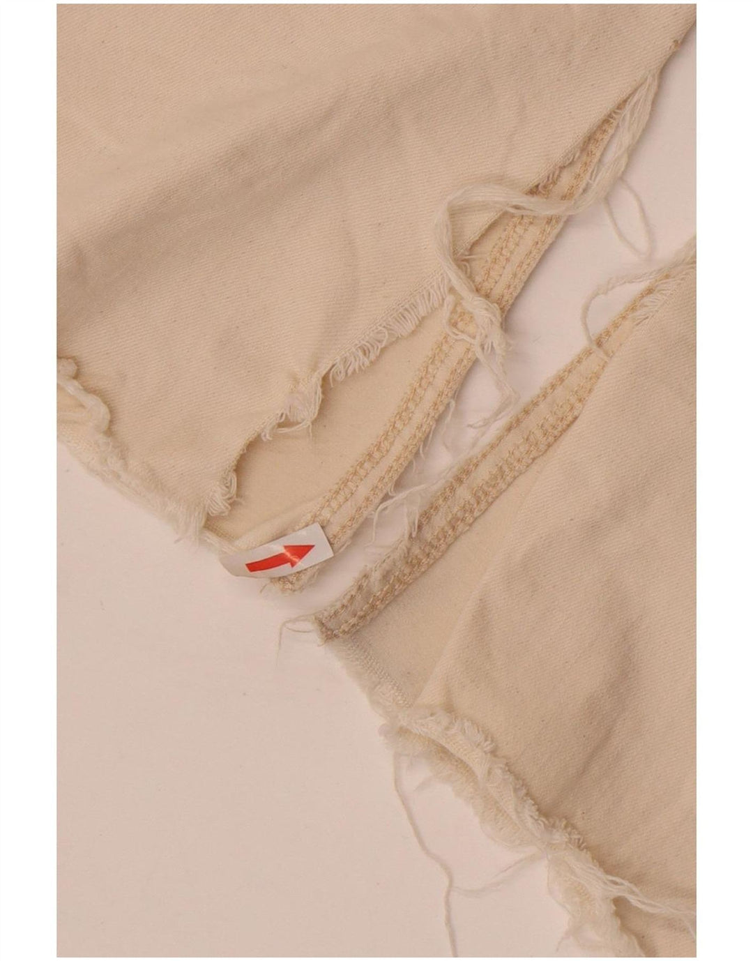 Zara Γυναικείο Τζιν μποτάκι EU 38 Small W28 L32 Off White