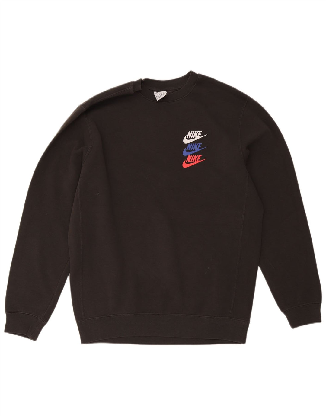 Ανδρικό γραφικό φούτερ Nike Jumper Μεσαίο μαύρο πολυεστέρα