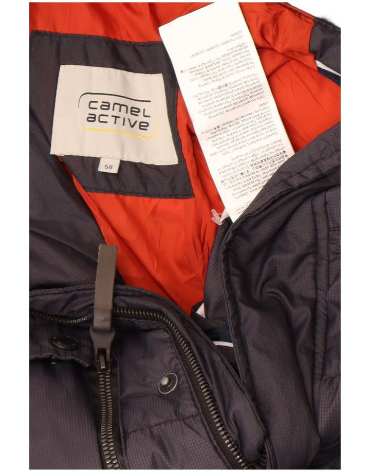 Camel Active Ανδρικό μπουφάν με επένδυση IT 58 4XL Grey Polyamide