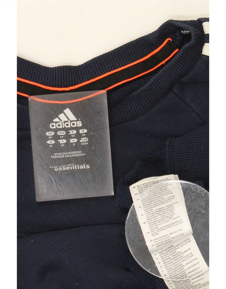 Ανδρικό φούτερ Adidas Jumper, Βαμβακερό, μεσαίο ναυτικό