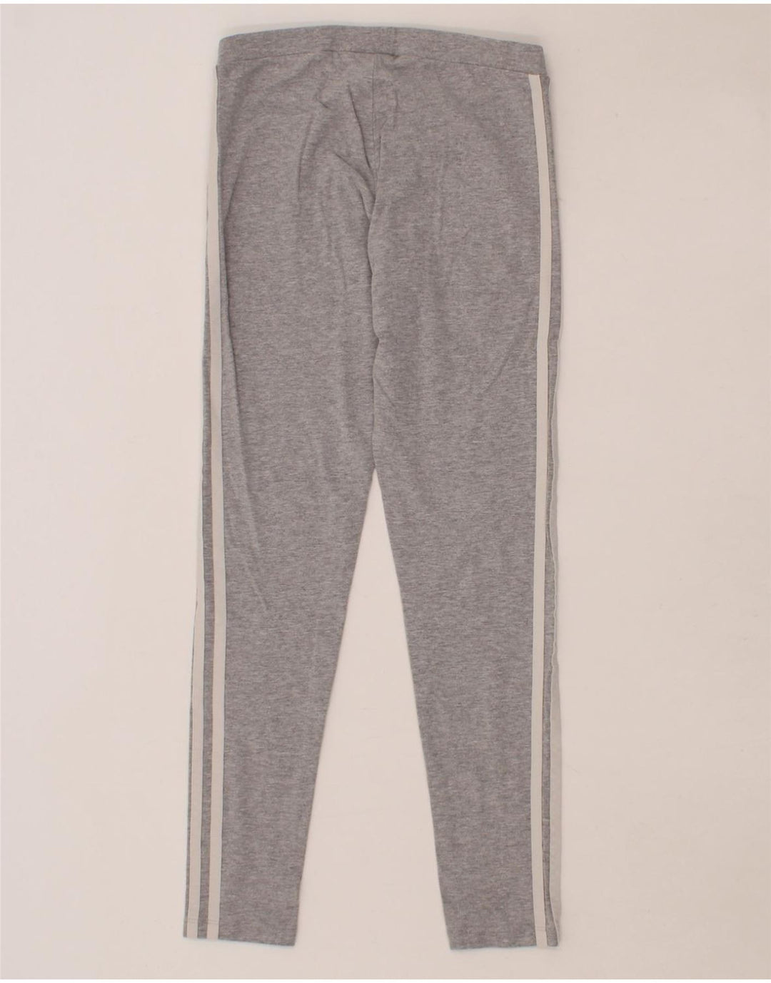 ADIDAS Womens Leggings UK 8 Small Grey Cotton Vintage Adidas and Second-Hand Adidas from Messina Hembry 